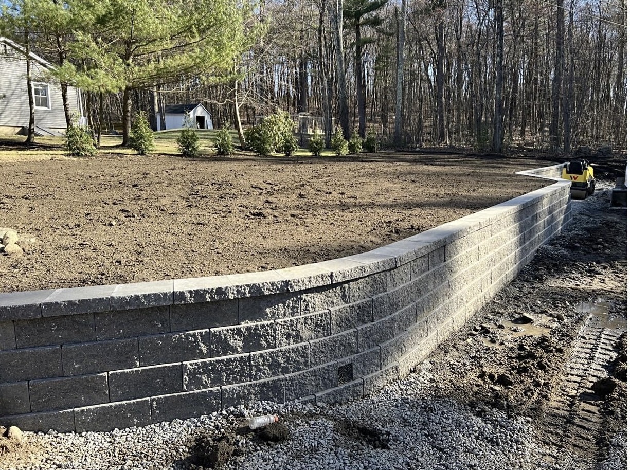 Tiered Hillside Garden — after