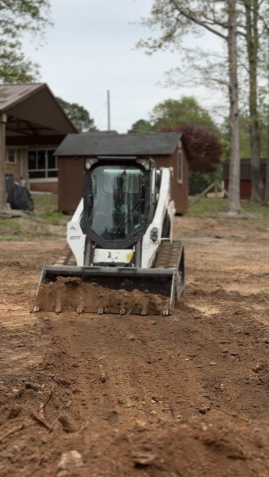 Skid-Steer Land Grading — Grading project by Humpty Dumpty Can Do All