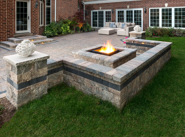 Fire Pit & Patio — Outdoor Living project by Humpty Dumpty Can Do All